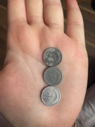 3 monety z prl-u