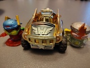 Super zings zestaw ultra rzadkie rare figurki złoty pojazd