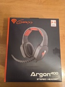 NOWE słuchawki STEREO Genesis ARGON 400 headset