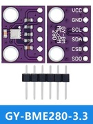 Moduł czujnik temperatury wilgotności ciśnienia BME280 I2C 3.3V