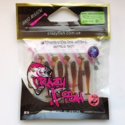 Crazy Fish Nano Minnow 1,6" klasyka w łowieniu okoni