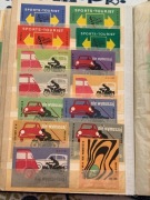 PRL - zestaw etykiet zapałczanych, lata 60/70. Zestaw 13