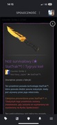 Nóż survivalowy StatTrak Tiger Tooth Factory New