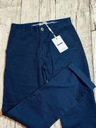 Granatowe spodnie chino marki Bonolo