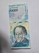 Banknot 10000 wenezuela