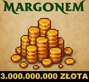 Margonem GOLD PANDORA 3G 3.000.000.000 ZŁOTA 100% LEGIT ZŁOTO