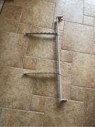 Ramię odzieżowe owalne z wieszakami 