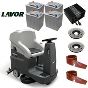 AUTOMAT DO MYCIA PODŁÓG LAVOR COMFORT XXS 66BT + MOCNE BATERIE ŻELOWE