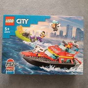 LEGO Łódź strażacka 