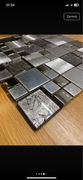 Szklano aluminiowa mozaika 30 x 30 cm