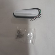 Podwójny Humbucker Dual Rail Pickup Biały