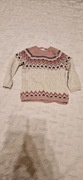 Sweter gruby splot H&M 86