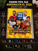 uzupełniony kompletny album Panini FIFA 365 Adrenalyn XL 2026 
