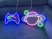 Zestaw 2szt Neony na pleksie neon led rgb USB