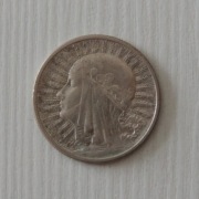 2zł 1932r Głowa Kobiety