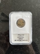 5 złotych zł Kanał Bydgoski 2015 GRADING MS68