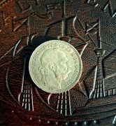 Austro-Węgry 1 korona 1894 Srebrna moneta 