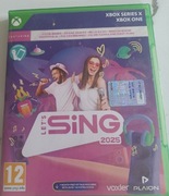 Let's Sing 2025 PL + 2 MIKROFONY (XONE/XSX)
