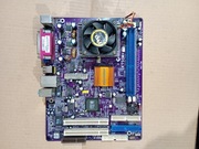 ECS K7SOM+, +procesor zintegrowany na płycie+ chłodzenie sprawna 