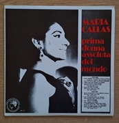 Maria Callas – Prima Donna Assoluta Del Mondo - LP US