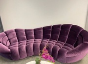 Duża kanapa fuksja 