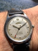 Zegarek Delbana 34mm sprawny ,ciekawa tarcza 