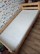 Materac lateksowy Hevea Junior 180x90 średnio twardy H2 z pokrowcem