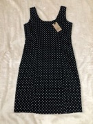Włoska sukienka w groszki Echo Made in Italy rozmiar S