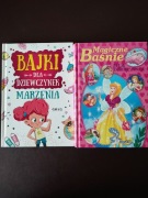 2 KSIĄŻKI DZIECI BAJKI DLA DZIEWCZYNEK MAGICZNE BAŚNIE PONAD 100 OPOWIEŚCI 