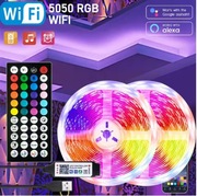 Taśma Led RGB, Pilot, Aplikacja, 1M zdalne sterowanie