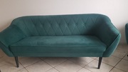 Sofa trzyosobowa butelkowa zieleń