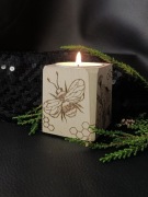 Ręczny robiony bardzo słodki świecznik