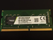 Pamięć RAM Apacer 4GB DDR4 SODIMM 2400MHz CL17 (chipy Samsung) - 1Rx8