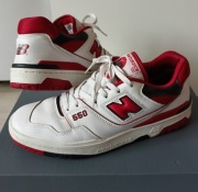 New Balance 550 buty sportowe sneakersy niskie białe 47,5 wkł. 30cm