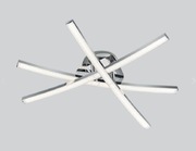 Lampa sufitowa Capella srebrna LED Trio