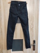 Czarne skinny jeansy goodies– rozmiar 34