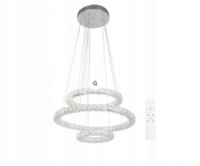 Lampa sufitowa LED 3 Ring Crystal