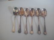 SREBRNE MALUTKIE ŁYŻECZKI DO KAWY