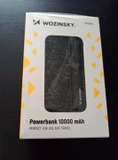 Power bank Wozinsky WPBBK1. Pojemność: 10000 mAh