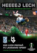 Archiwalne, kolekjonerskie Programy m.in. Lech Poznań Lausanne Sport 2025