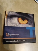 Puzzle T - drewniane