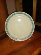Talerz deserowy porcelit Pruszków ecru