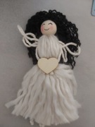 Aniołek kremowy/ hand made