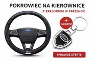 Pokrowiec na kierownice Premium FORD + brelok 