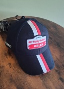 Czapka męska bejsbolowa Stripe czarna Rally Poland WRC