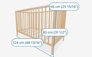 Łóżko dziecięce IKEA SNIGLAR