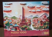 Puzzle 1000 el. Trefl , " Paryż "