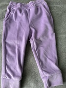 Spodnie dresowe welurowe