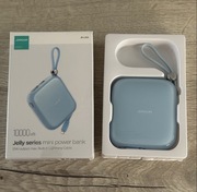 Powerbank Joyroom Jelly Series 10000mAh 12W USB-C/USB-A, z kablem Lightning