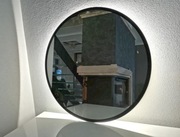 Okrągłe lustra w ramie podświetlane 